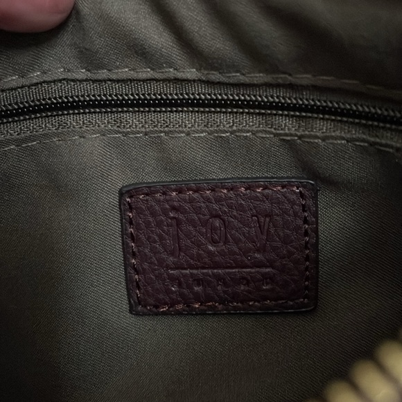 Joy Susan • Mini Crossbody Wristlet Clutch in Maroon/Wine color • EUC - Picture 11 of 16